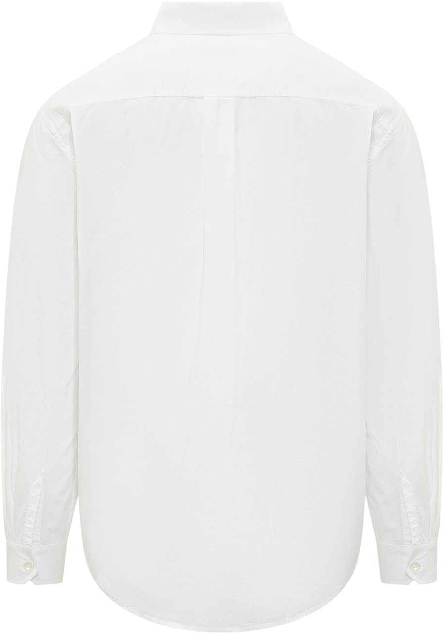 Our Legacy Camicia Beyond a Maniche Lunghe Wit