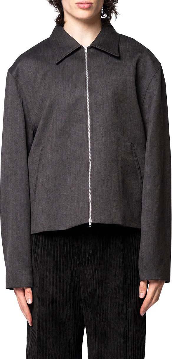 Our Legacy MINI JACKET HAVANA BROWN CHAIN WOOL Divers