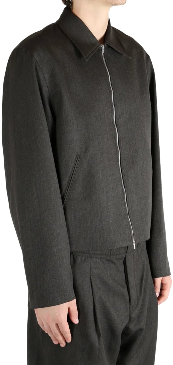 Our Legacy Mini Jacket Havana Brown Chain Wool Divers