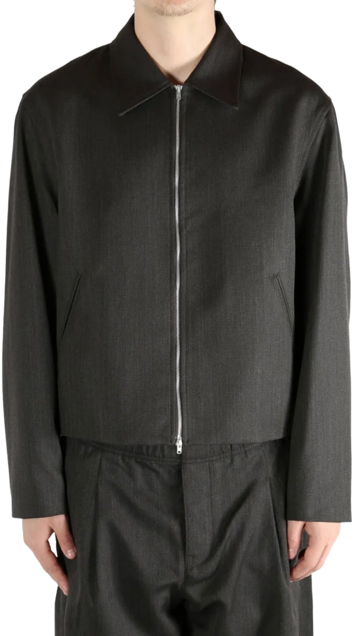 Our Legacy Mini Jacket Havana Brown Chain Wool Divers