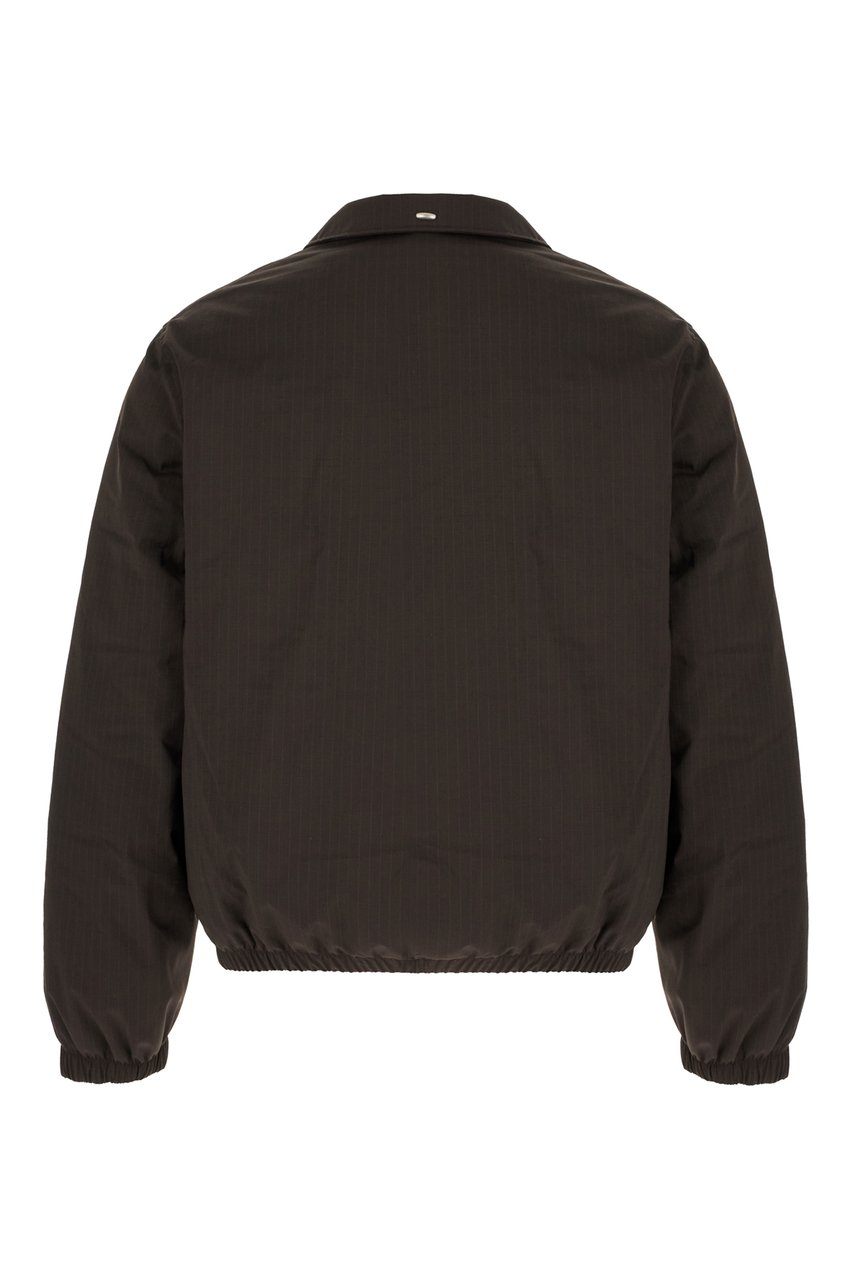 Our Legacy Our Legacy Embroidered stretch polyester blend jacket Divers