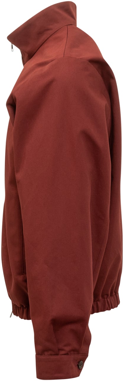 Our Legacy Giacca Bordeaux con Zip Our Legacy Rood