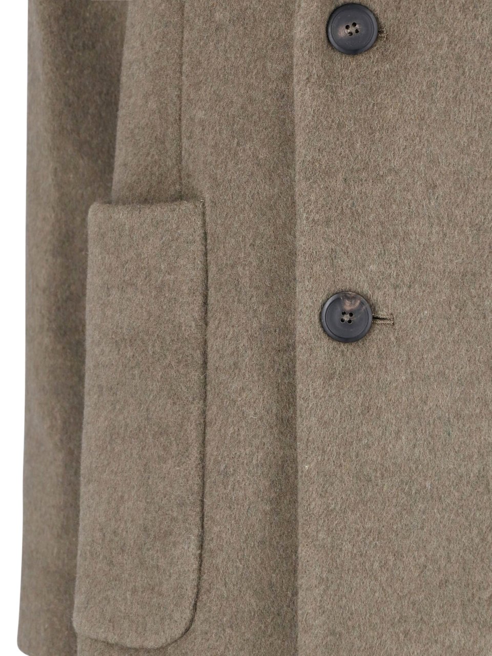 Our Legacy Brown Tailored Notched Lapel Trench Bruin