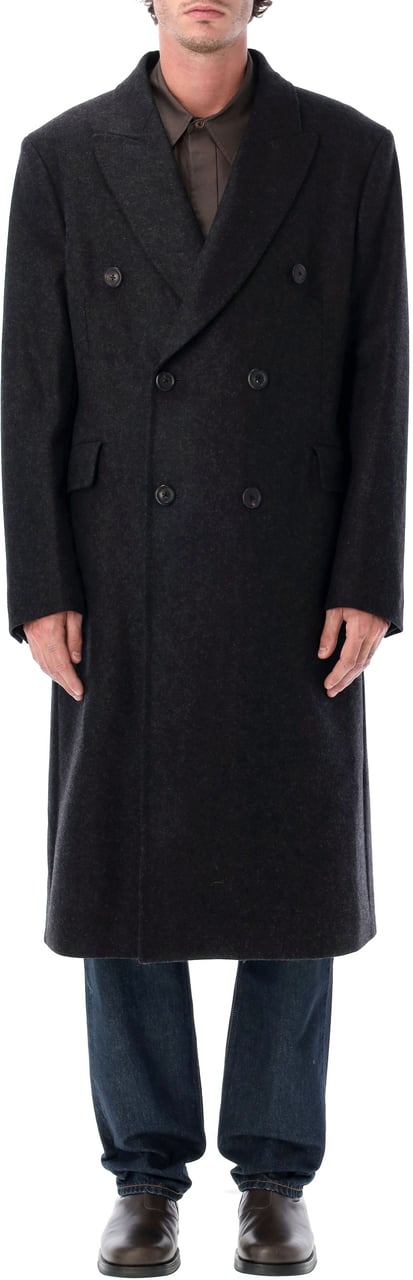 Our Legacy Whale Coat Granite Grijs