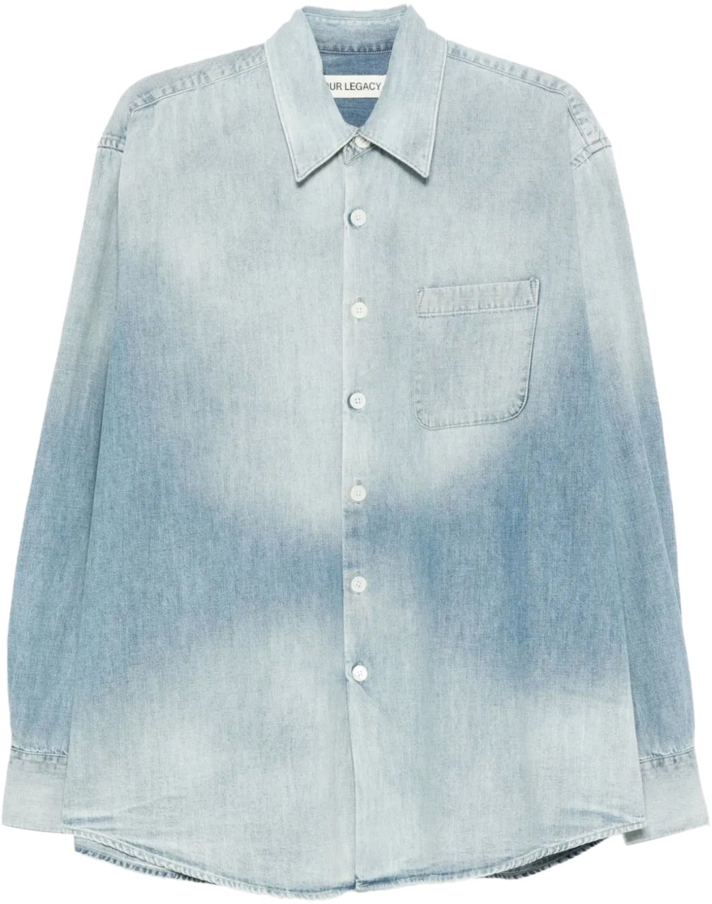 Our Legacy Above Shirt Cris Wash Blauw