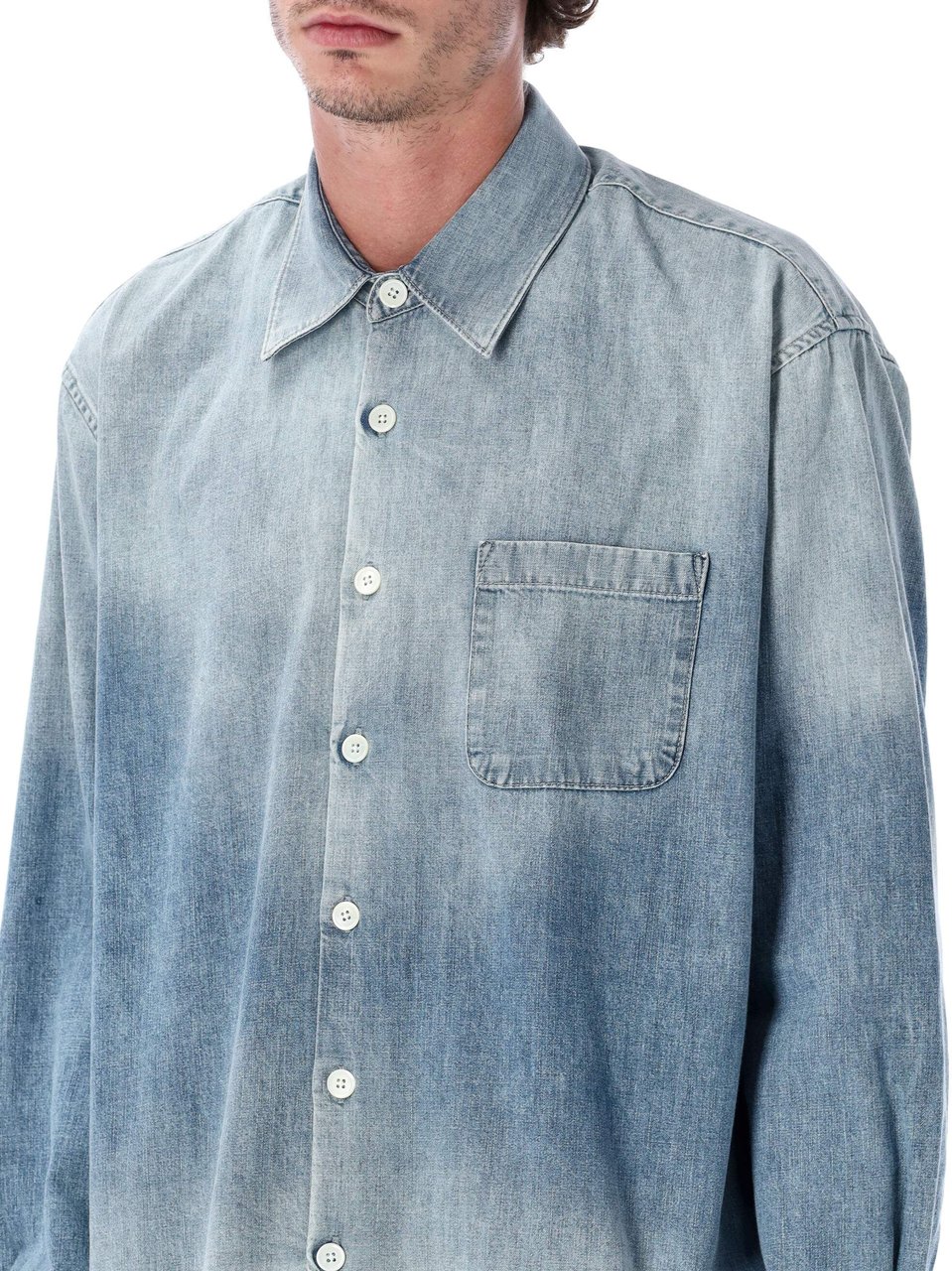 Our Legacy Above Shirt Blu Blauw