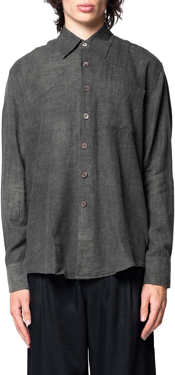 Our Legacy ABOVE SHIRT DARK CLOUD Groen