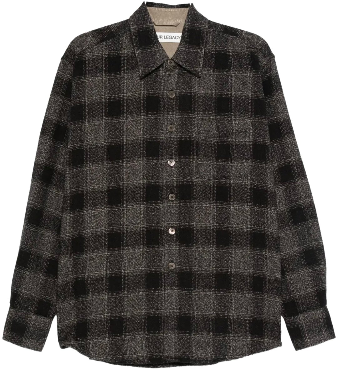 Our Legacy Above Shirt Oakland Low Twist Check Divers