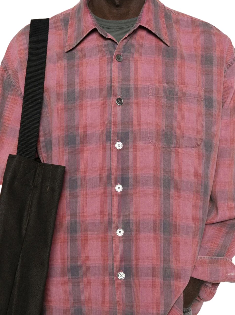 Our Legacy Borrowed Shirt Idaho Flannel Check Divers