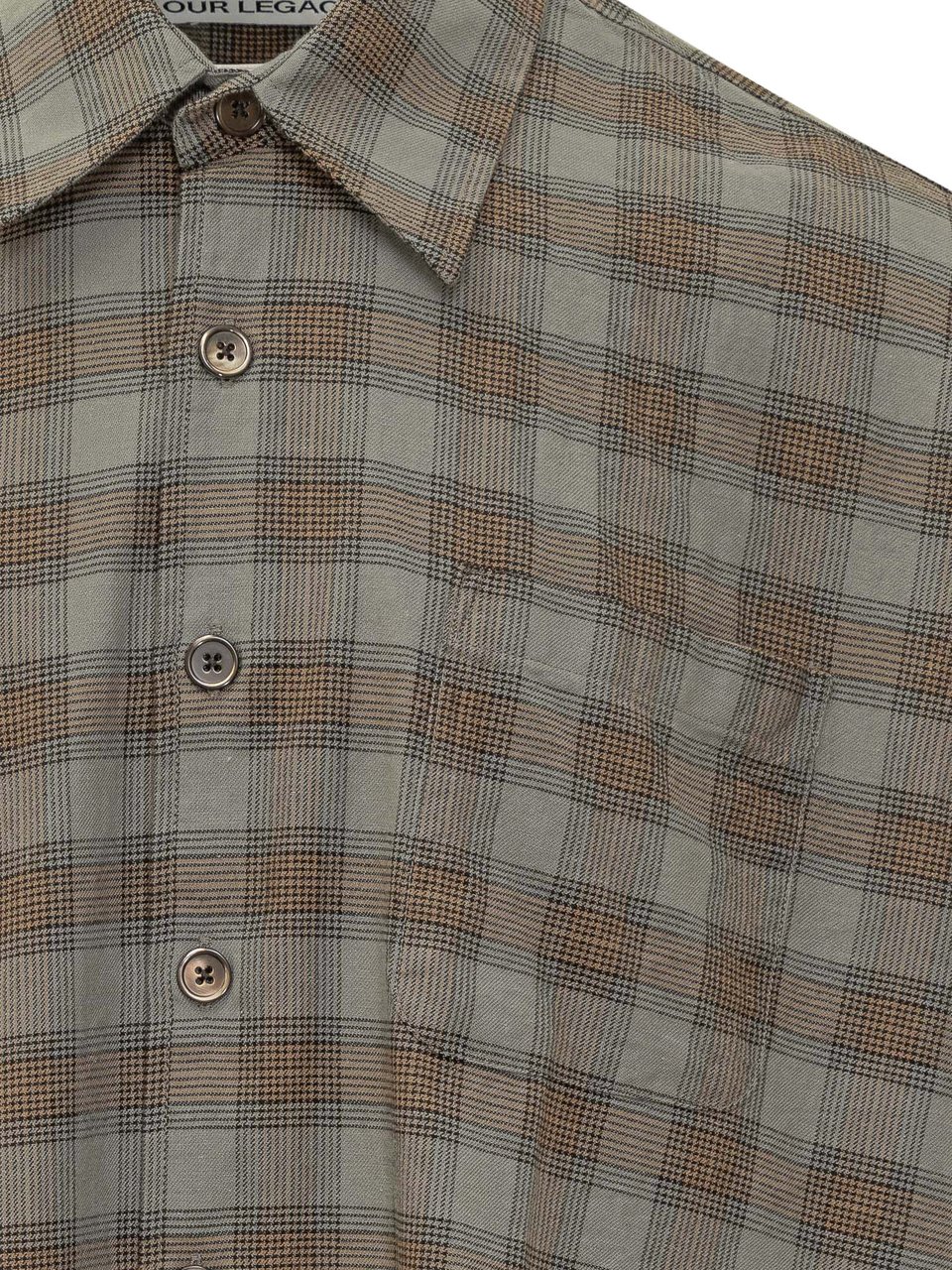 Our Legacy Our Legacy Camicia a Quadri Groen