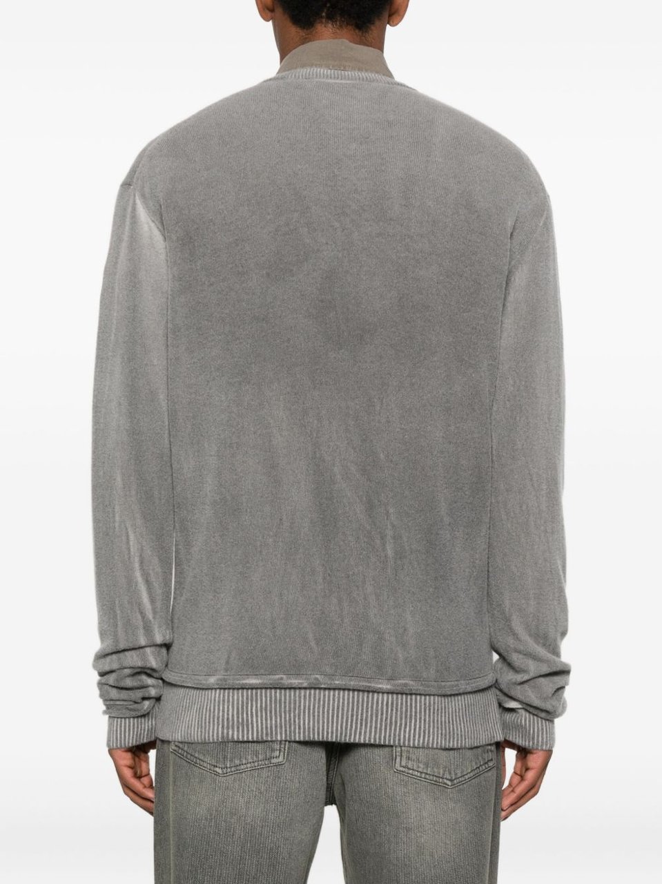 Our Legacy Grey Merino Wool Sweater Grijs
