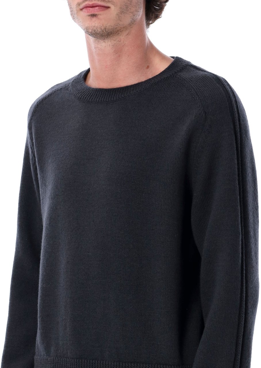 Our Legacy True Roundneck Off Black Zwart