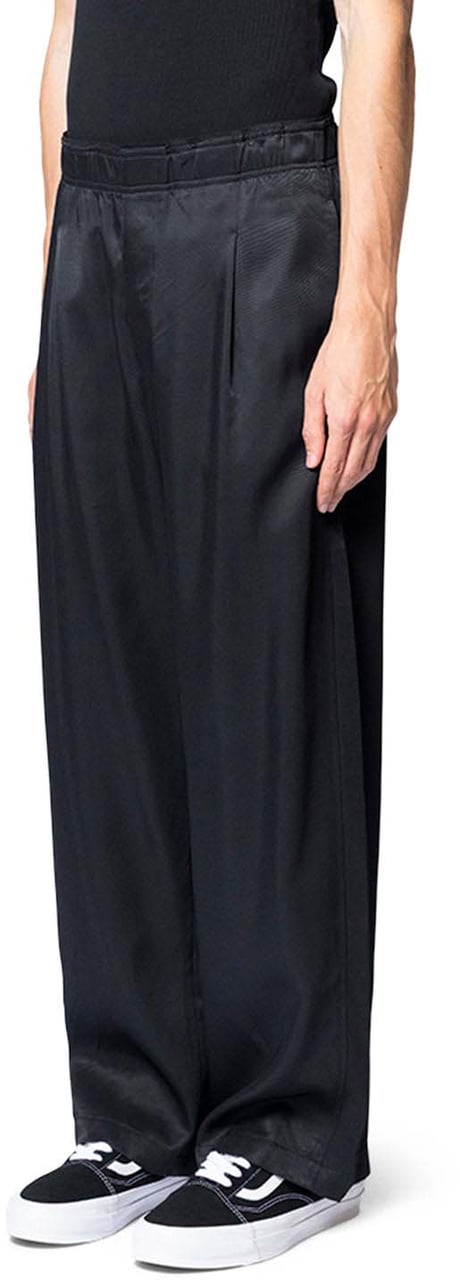 Our Legacy LEISURE TROUSER FRESH BLACK TARMAC TWILL Zwart