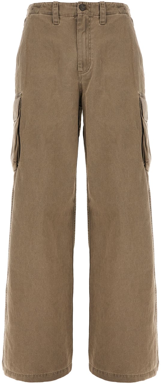 Our Legacy Our Legacy Olive green cotton cargo pants Groen