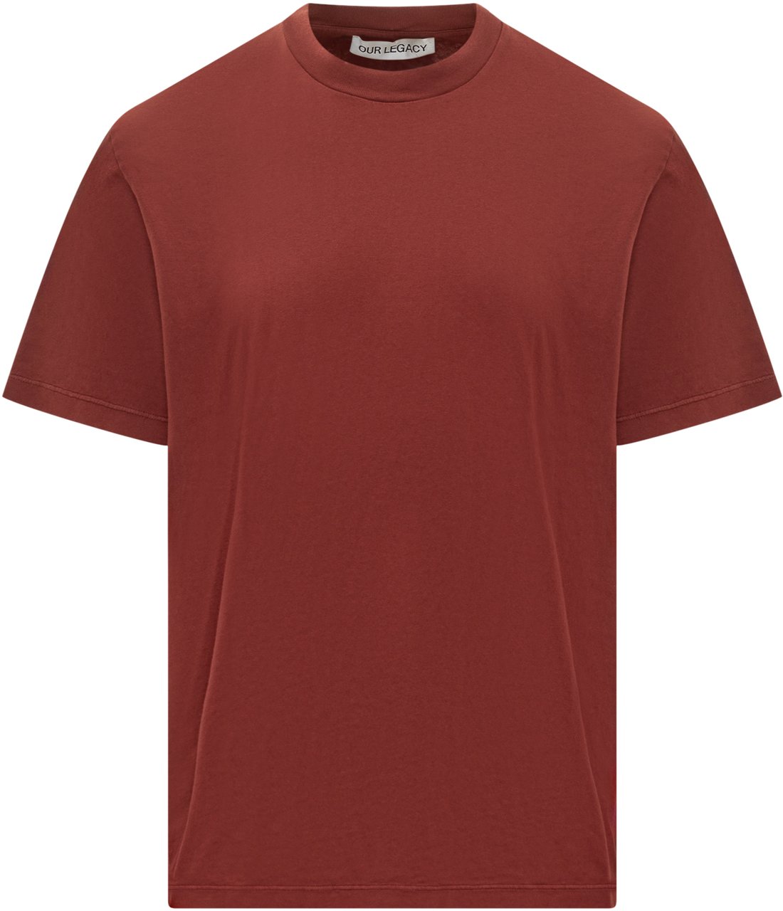 Our Legacy Our Legacy T-shirt in Cotone Maroon