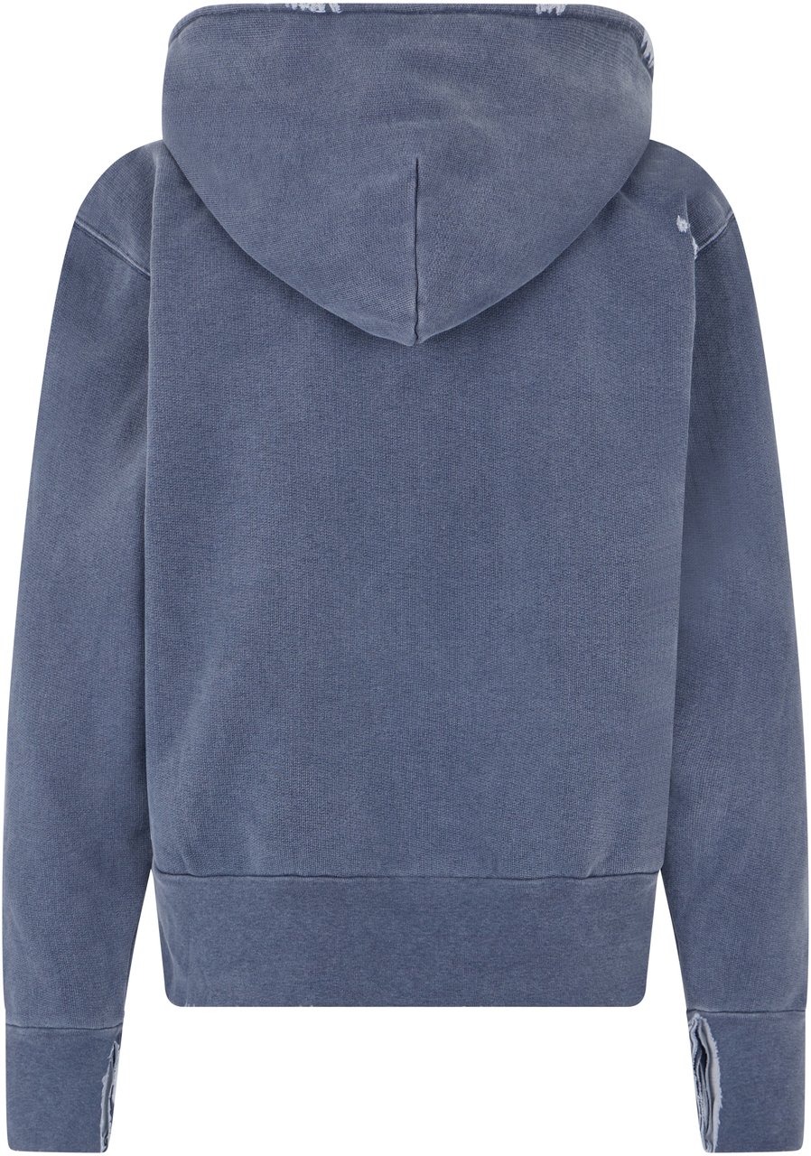 Our Legacy Faded blue hoodie Blauw