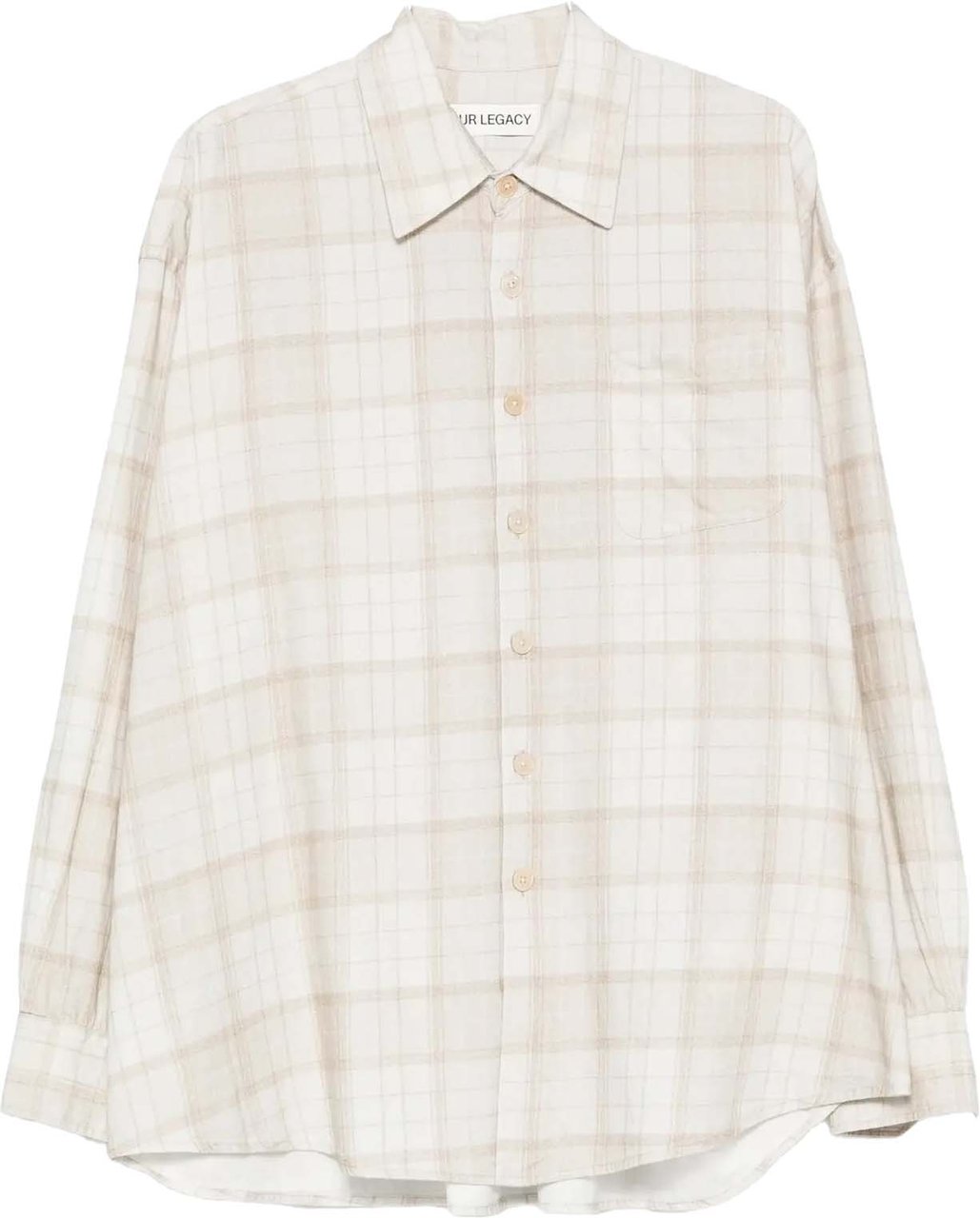 Our Legacy Borrowed Shirt Stella Check Print Divers
