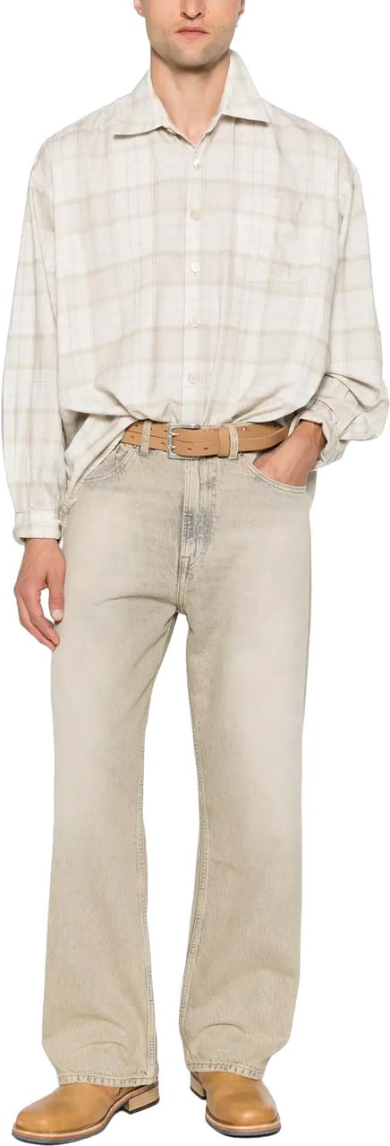 Our Legacy Borrowed Shirt Stella Check Print Divers