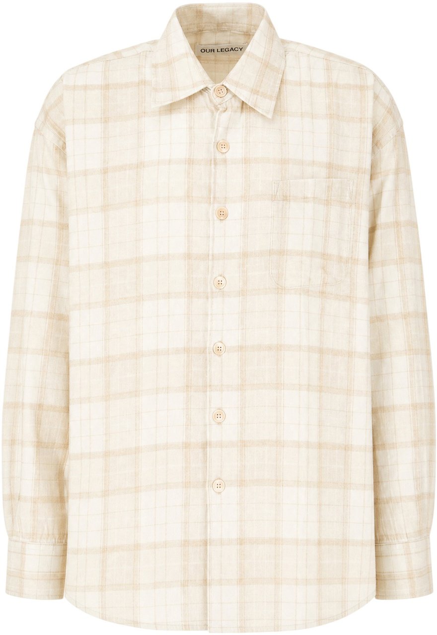 Our Legacy Embroidered cotton shirt Divers