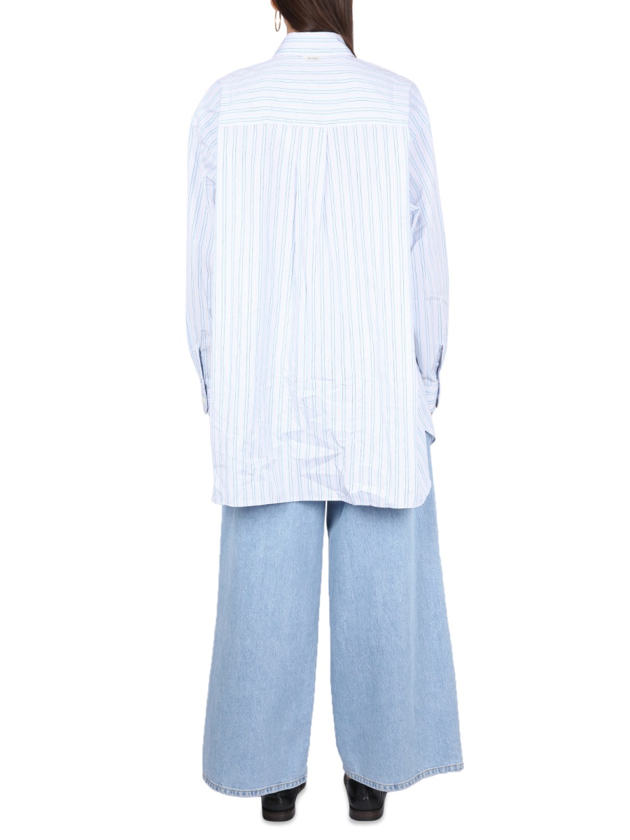 Our Legacy Relaxed Fit Cotton Top Paars