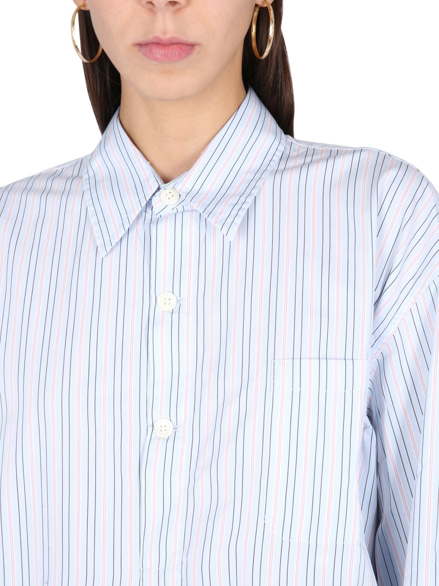 Our Legacy Relaxed Fit Cotton Top Paars