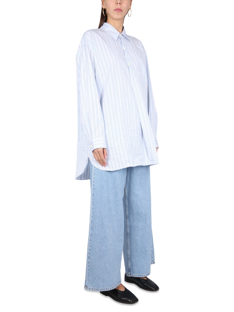 Our Legacy Relaxed Fit Cotton Top Paars