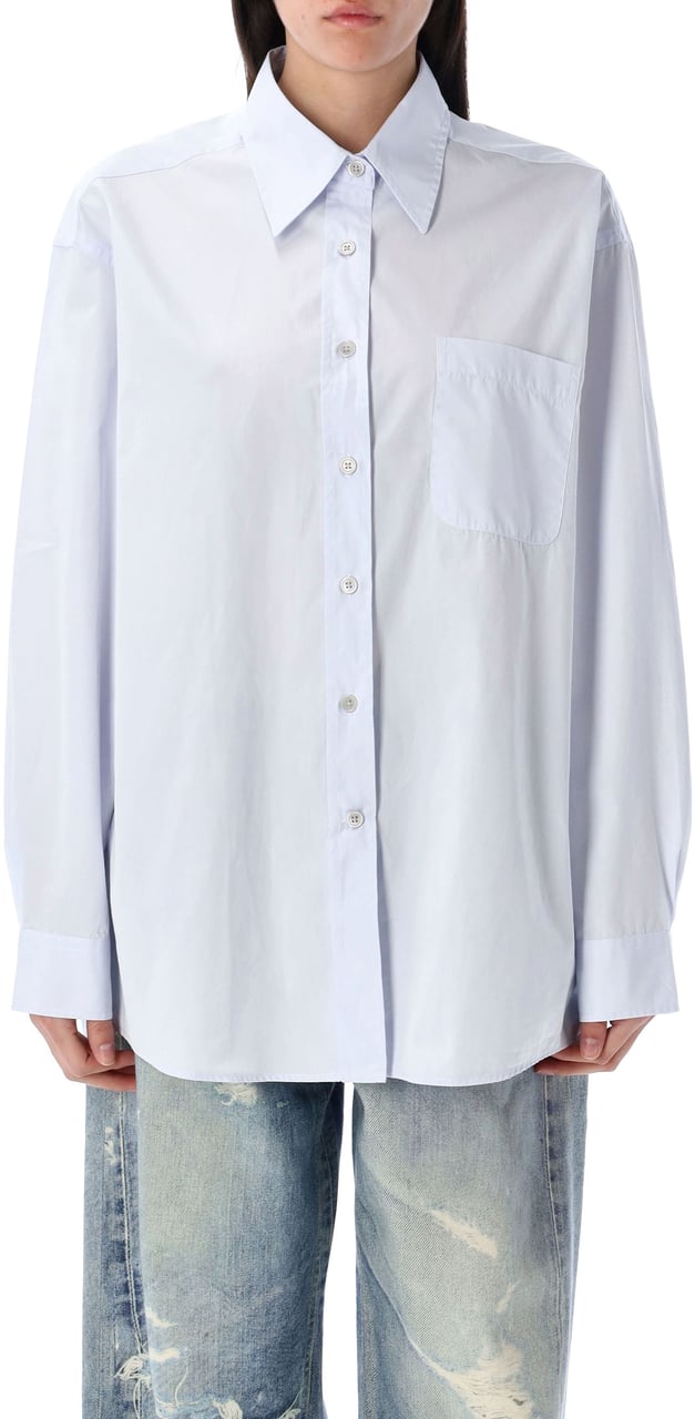 Our Legacy Fabourite Shirt Dining Blue Blauw