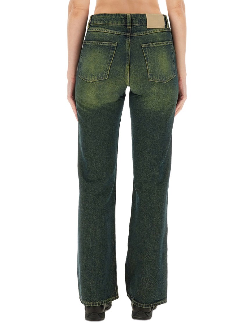 Our Legacy "Boot Cut Malibu" Jeans Groen
