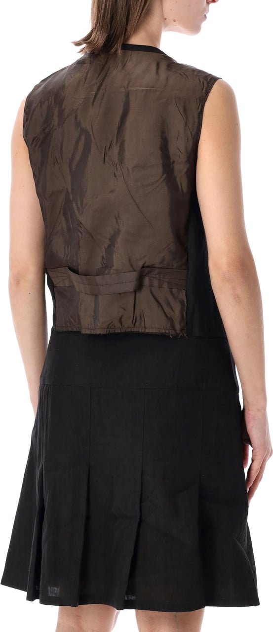 Our Legacy Base Wasitcoat Vest Nero Zwart