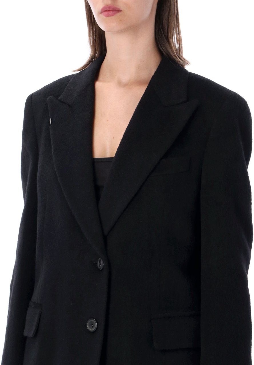 Our Legacy Manta Coat Nero Zwart