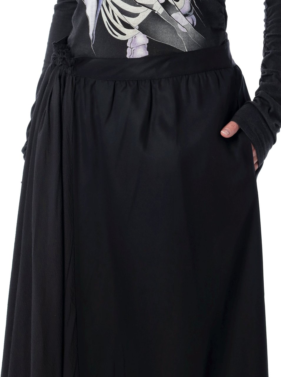Our Legacy Beach Long Skirt Nero Zwart