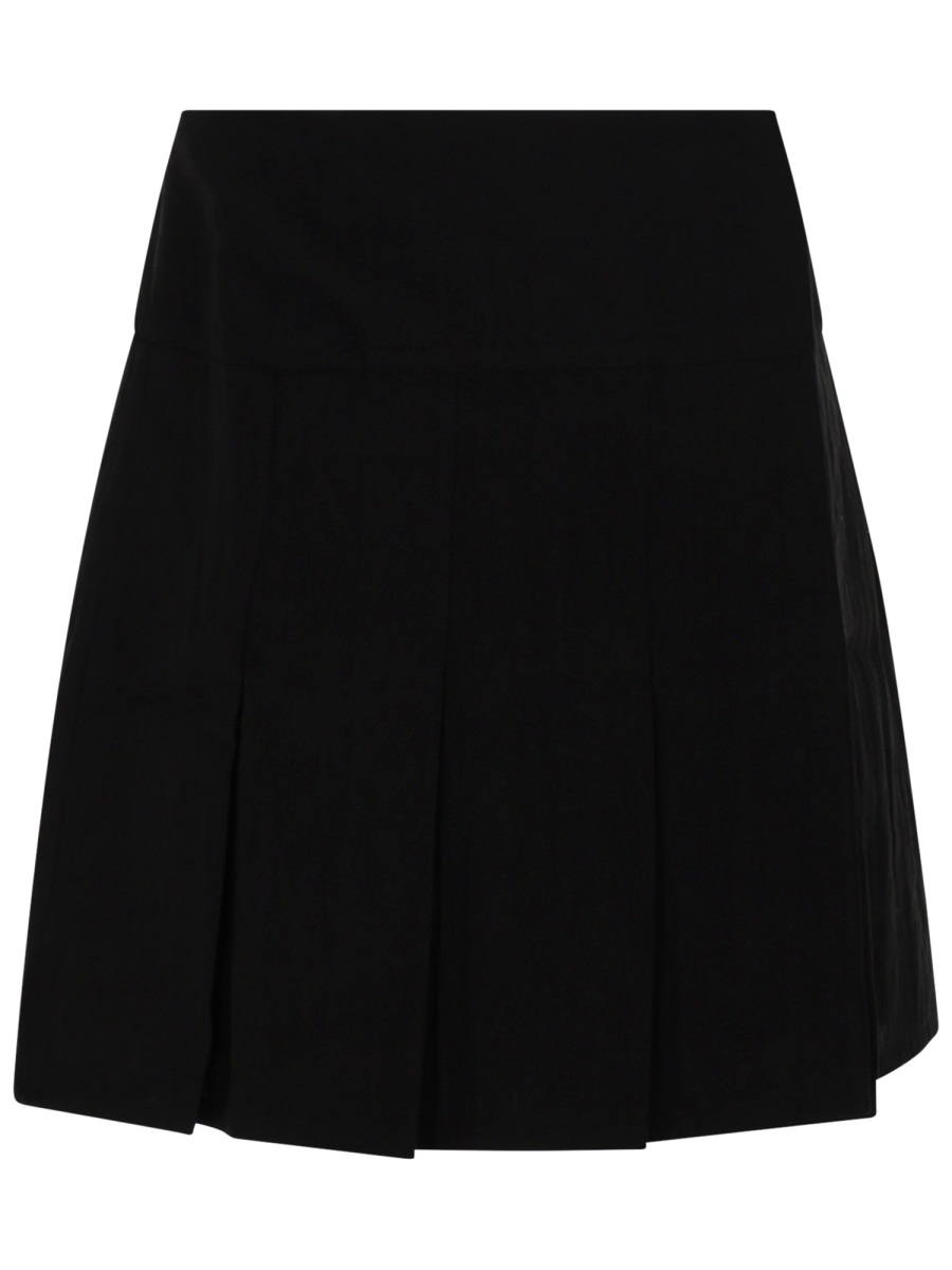 Our Legacy Girdle High Waistband Box Mini Skirt Zwart