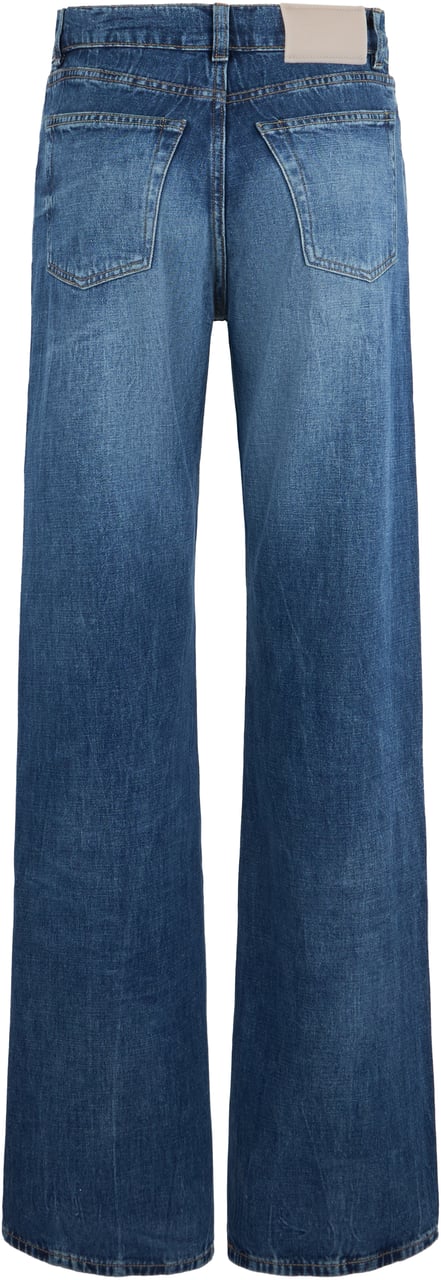 Our Legacy Wide-leg jeans Vienna Blauw