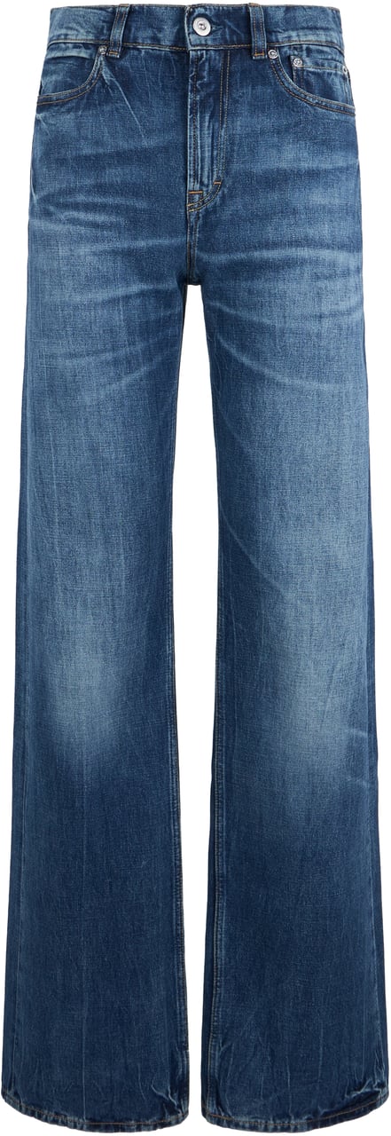 Our Legacy Wide-leg jeans Vienna Blauw
