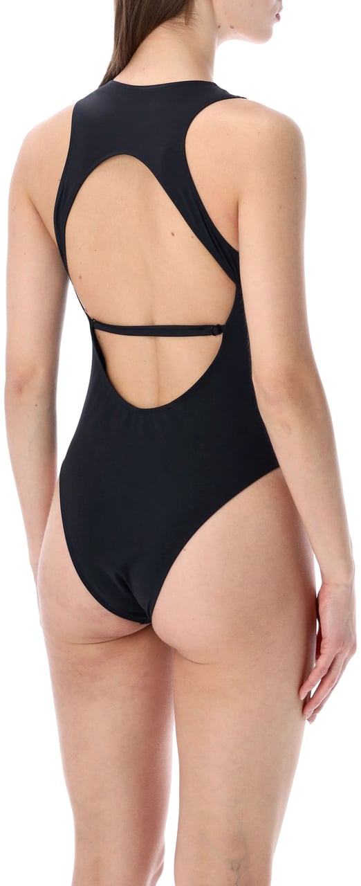 Our Legacy Loen Swimsuit Nero Zwart