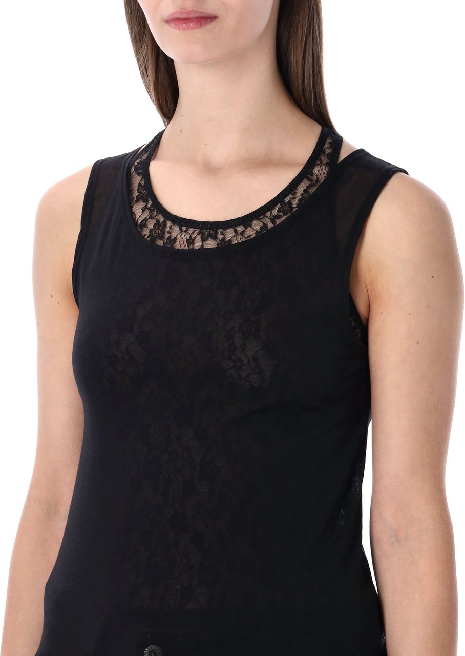 Our Legacy Double Tank Nero Zwart