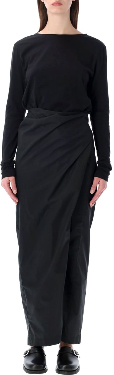 Our Legacy Twisted Jersey Dress Nero Zwart