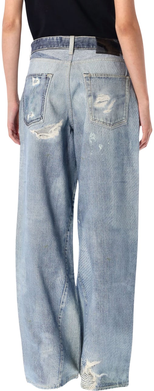 Our Legacy Full Cut Denim Digital Denim Print Divers