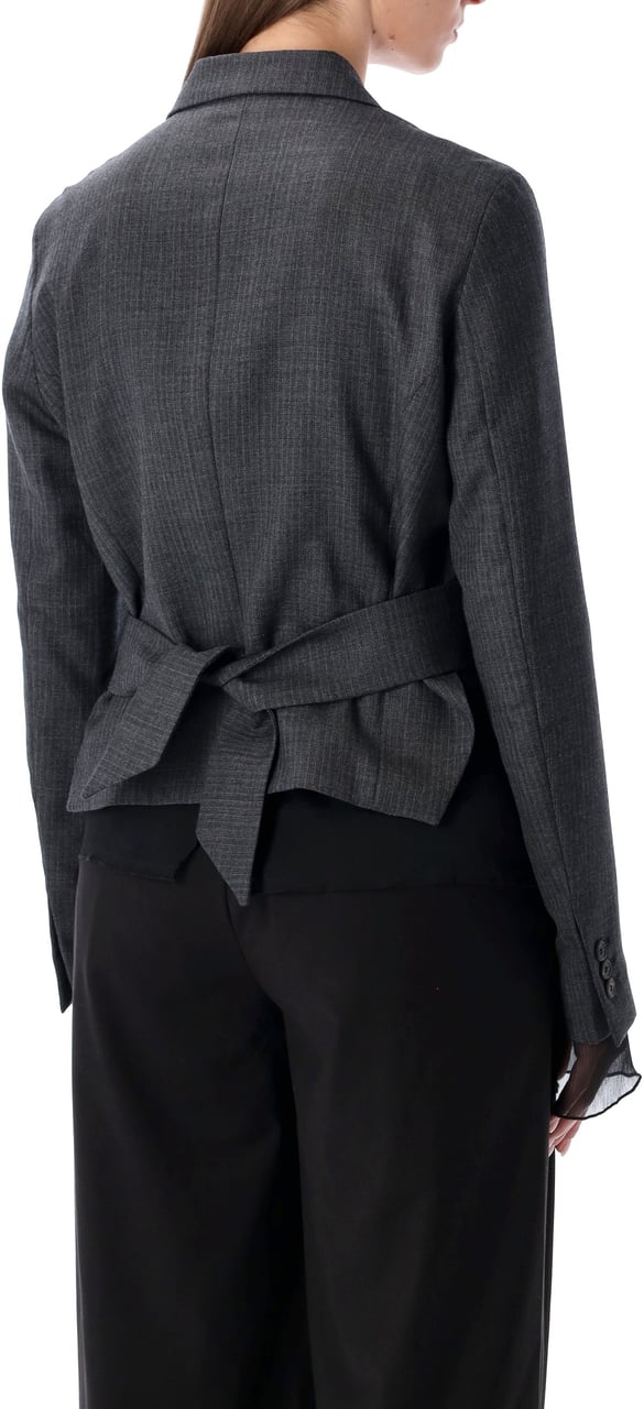 Our Legacy Wrap Blazer Smoke Grey Grijs