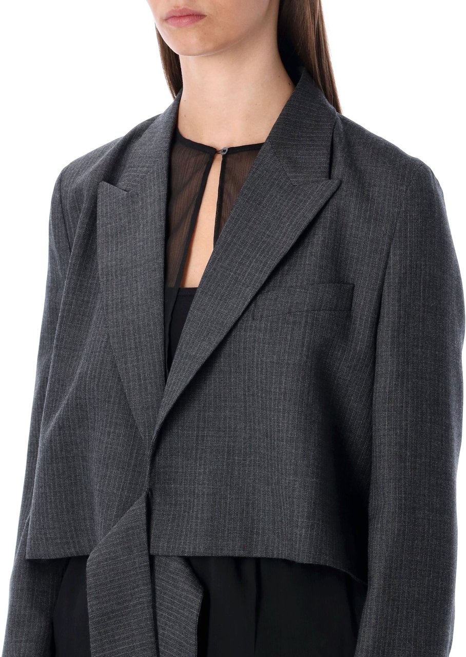 Our Legacy Wrap Blazer Smoke Grey Grijs