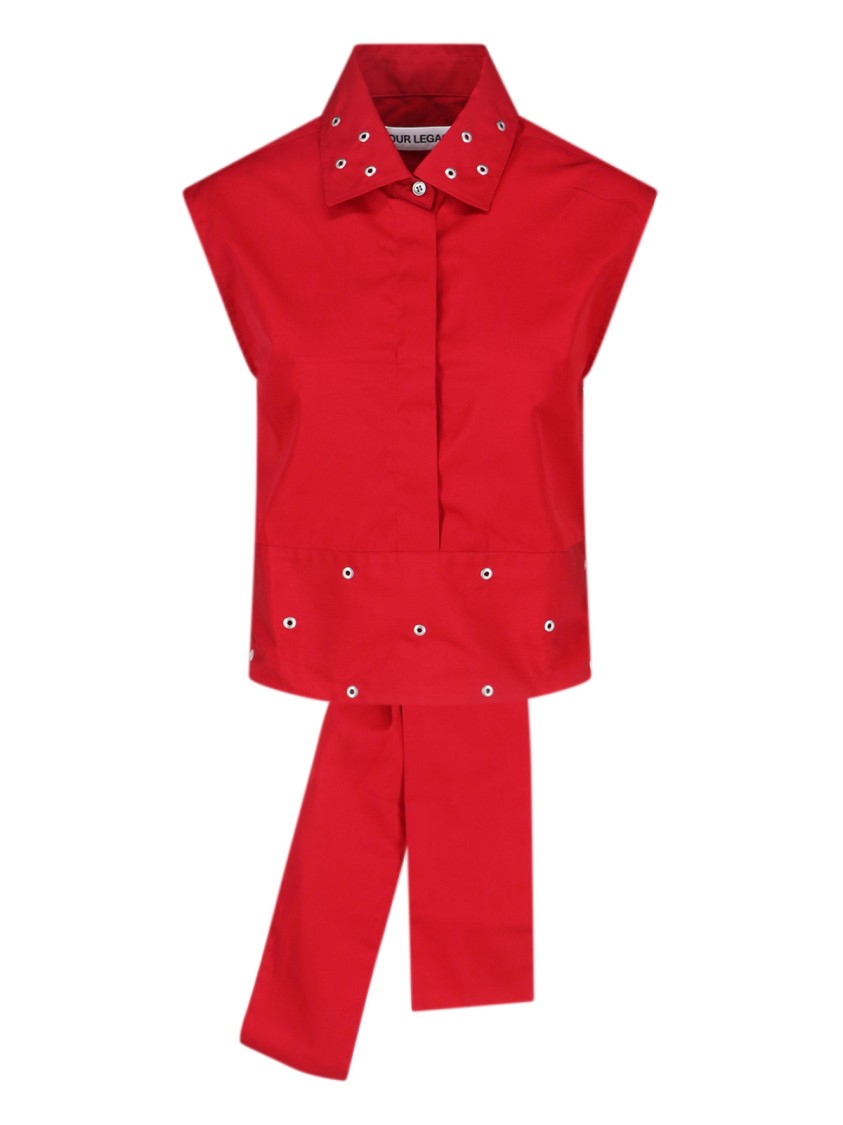 Our Legacy Girdle Top – Red Rood