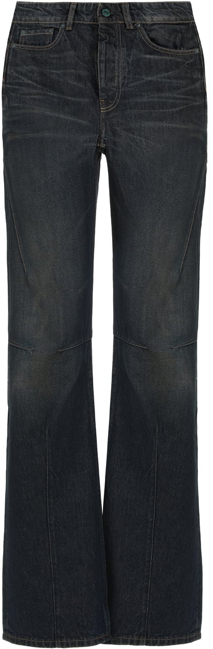 Our Legacy Flared jeans Moto Cut Blauw