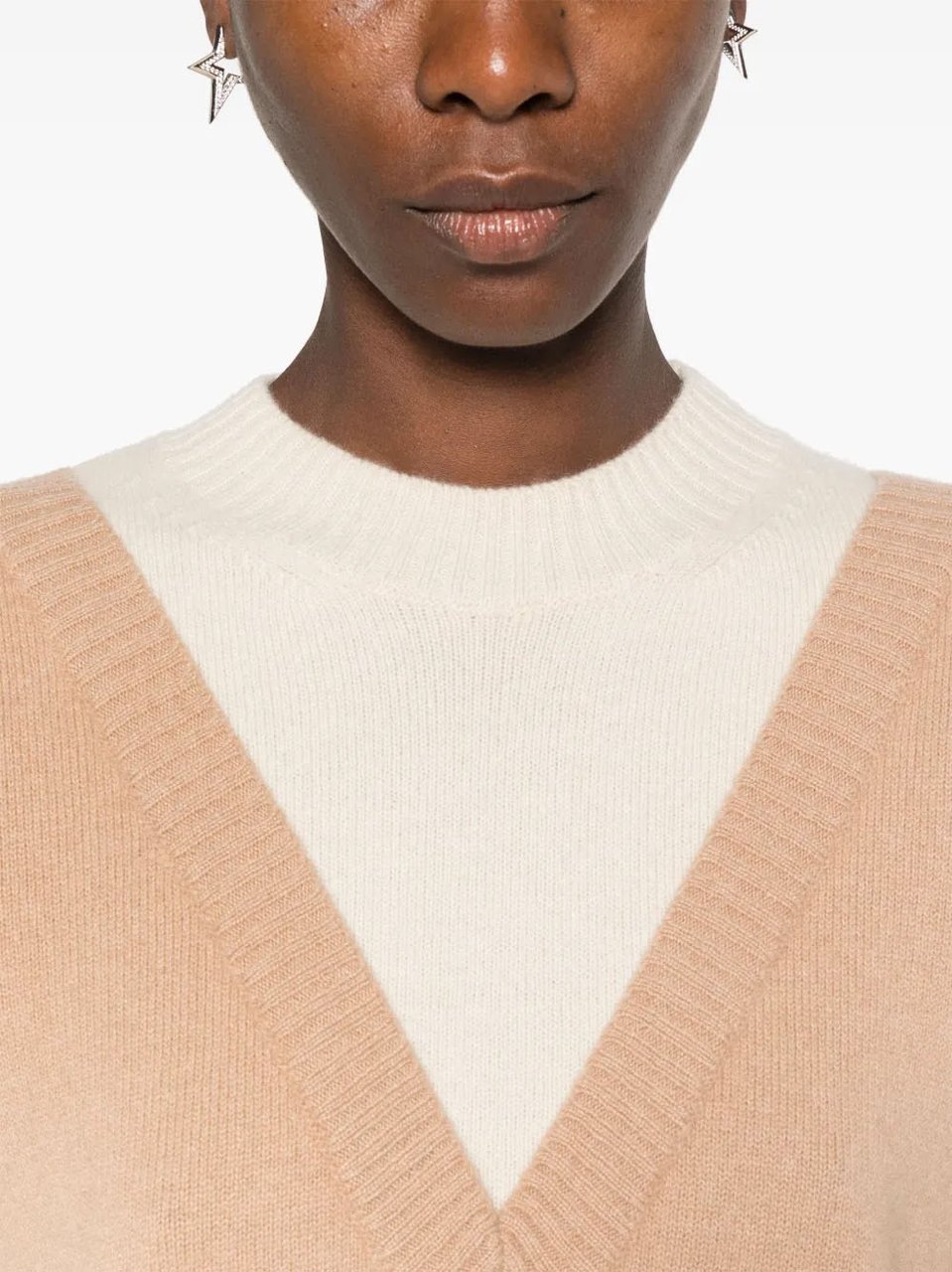 Paco Rabanne Classic Round Neck Pullover with Silhouette Neutraal