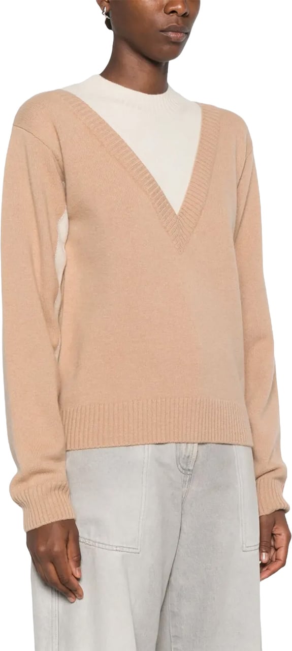 Paco Rabanne Classic Round Neck Pullover with Silhouette Neutraal