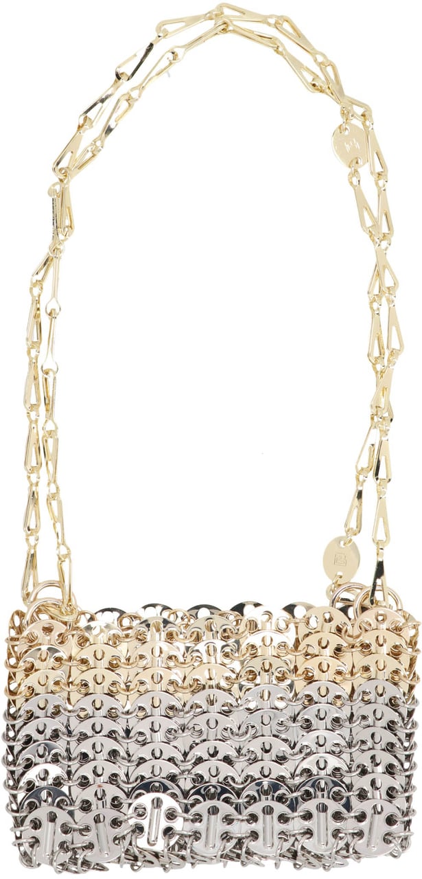 Paco Rabanne Multicolor Brass Shoulder Bag Divers