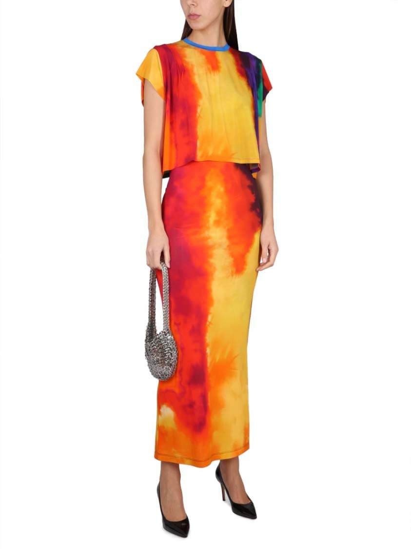 Paco Rabanne Tie-Dye Pattern T-Shirt Divers