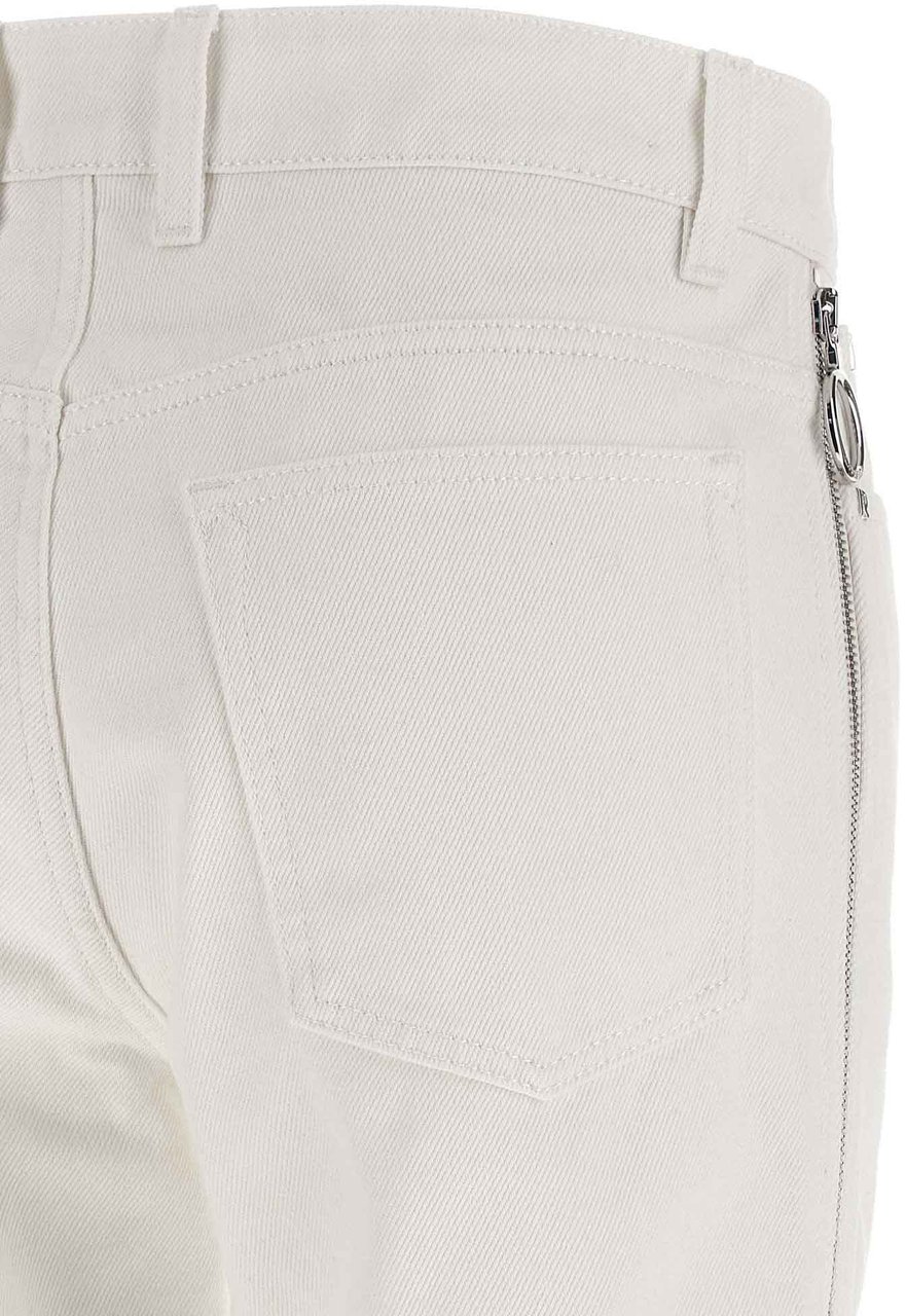 Paco Rabanne White Cotton Jeans Denim Wit