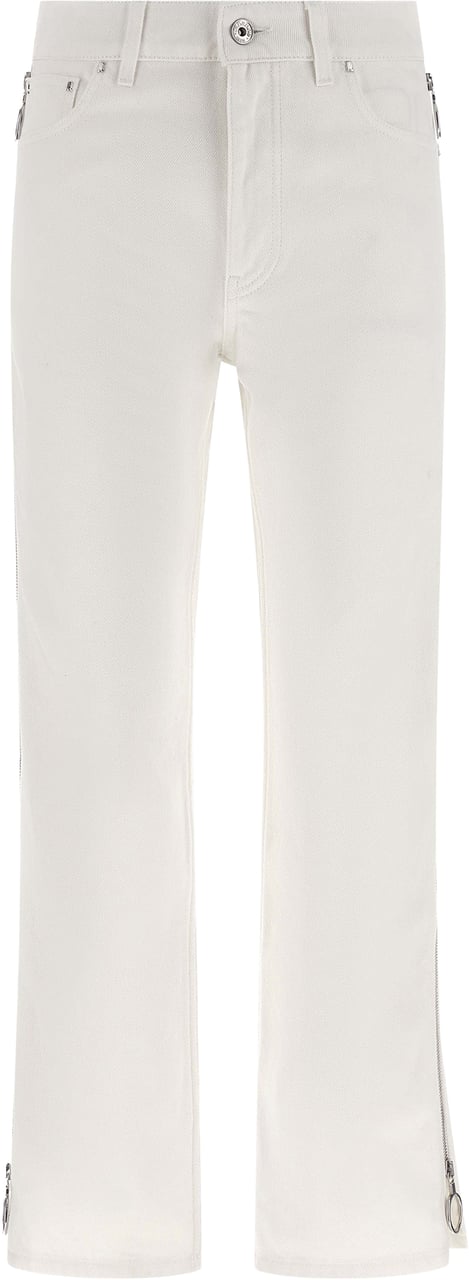 Paco Rabanne White Cotton Jeans Denim Wit