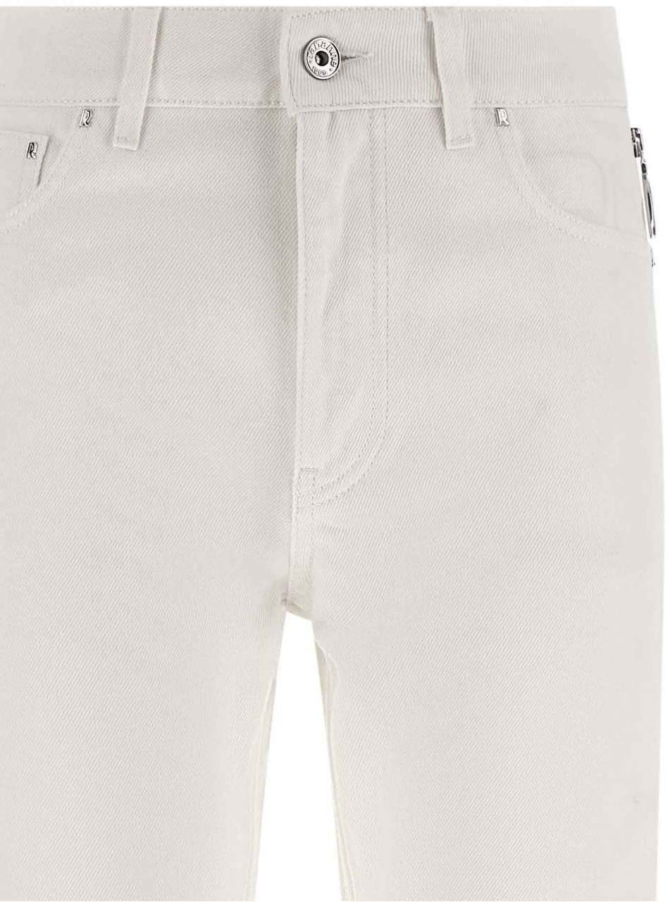 Paco Rabanne White Cotton Jeans Denim Wit