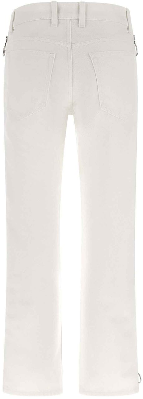 Paco Rabanne White Cotton Jeans Denim Wit